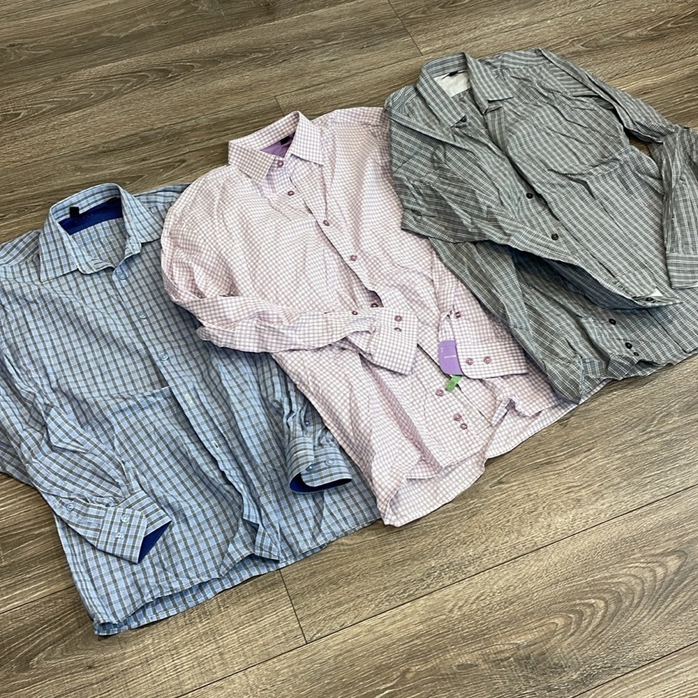 Ragazzo Uomo Button down shirt bundle (3)